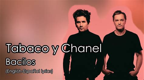 bacilos tabaco y chanel lyrics english|tabaco y chanel letra.